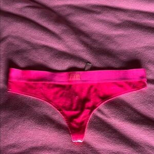 VS PINK Vibrant Velvet Thong
